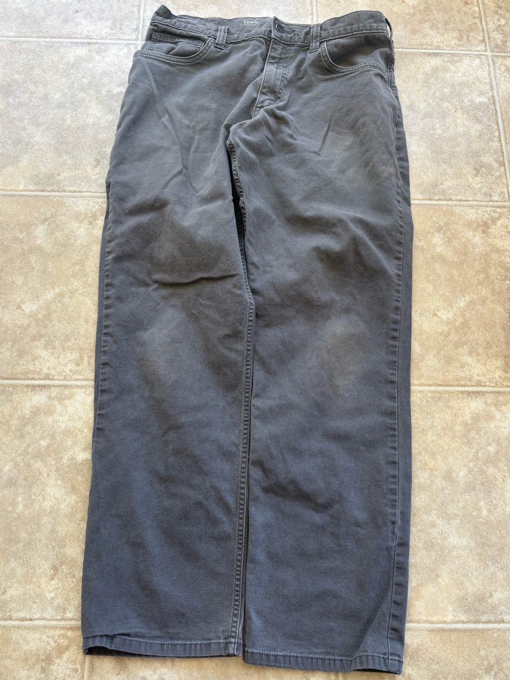Carhartt Relaxed-Fit Pants in Charcoal